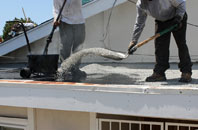 Modest Corner flat roofing repair